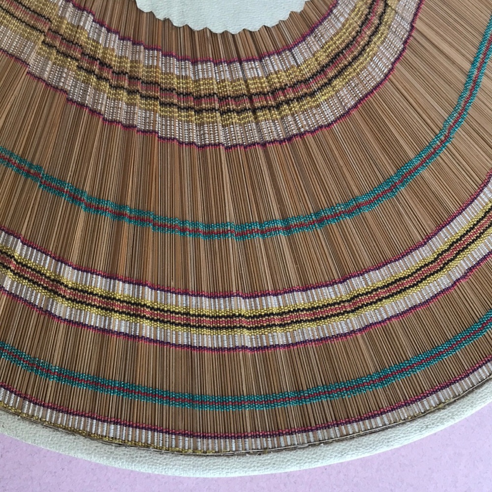 Vintage 50’s straw shell shaped bag - Picture 7 of 8